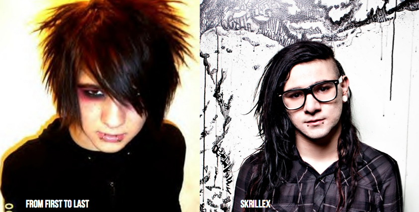 Skrillex снимает маску