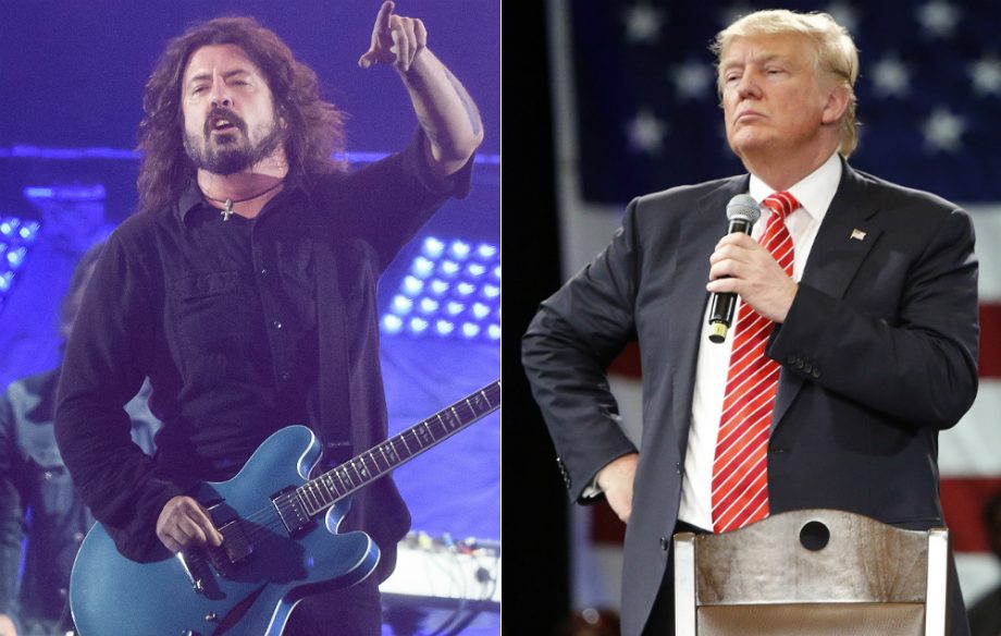 Дональд Трамп вдохновил Foo Fighters на создание нового альбома