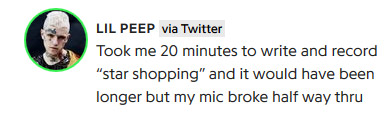Lil Peep: Star Shopping - перевод